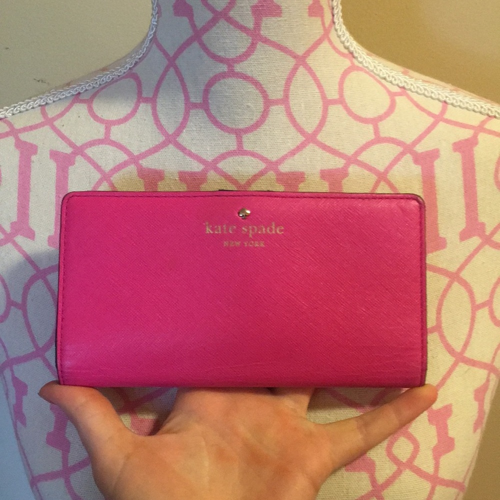 Pink Kate Spade Wallet